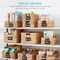 Best Choice Products Set of 2 16in Woven Water Hyacinth Pantry Baskets w/ Chalkboard Label, Chalk Marker